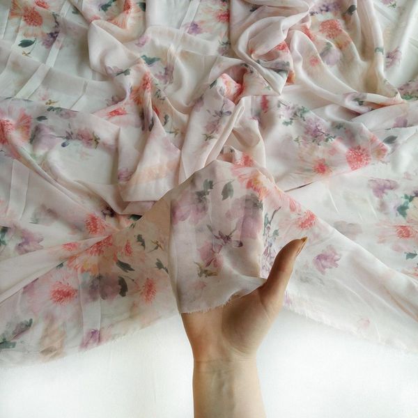 پارچه حریر طرحدار حوریا