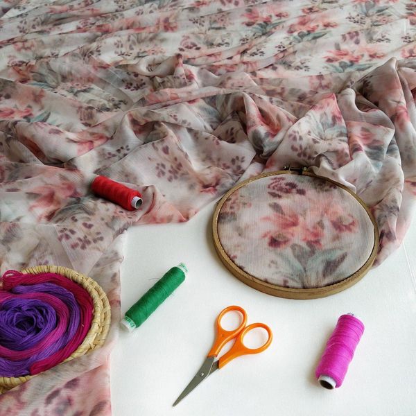 پارچه حریر مانلی