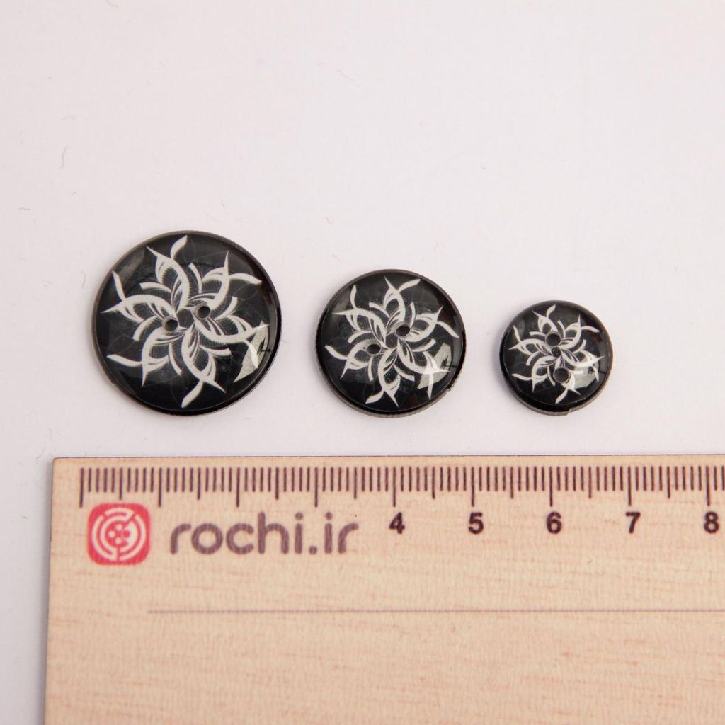 خرید اینترنتی دکمه پریچ سیاه