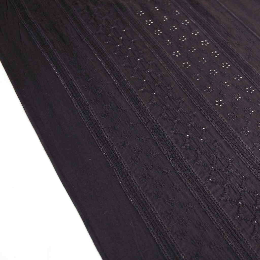 خرید اینترنتی پارچه لینن نخ سوزن دوزی شده داریکا