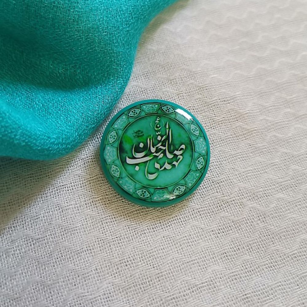خرید آنلاین دکمه دو سوراخه مذهبی کد D119