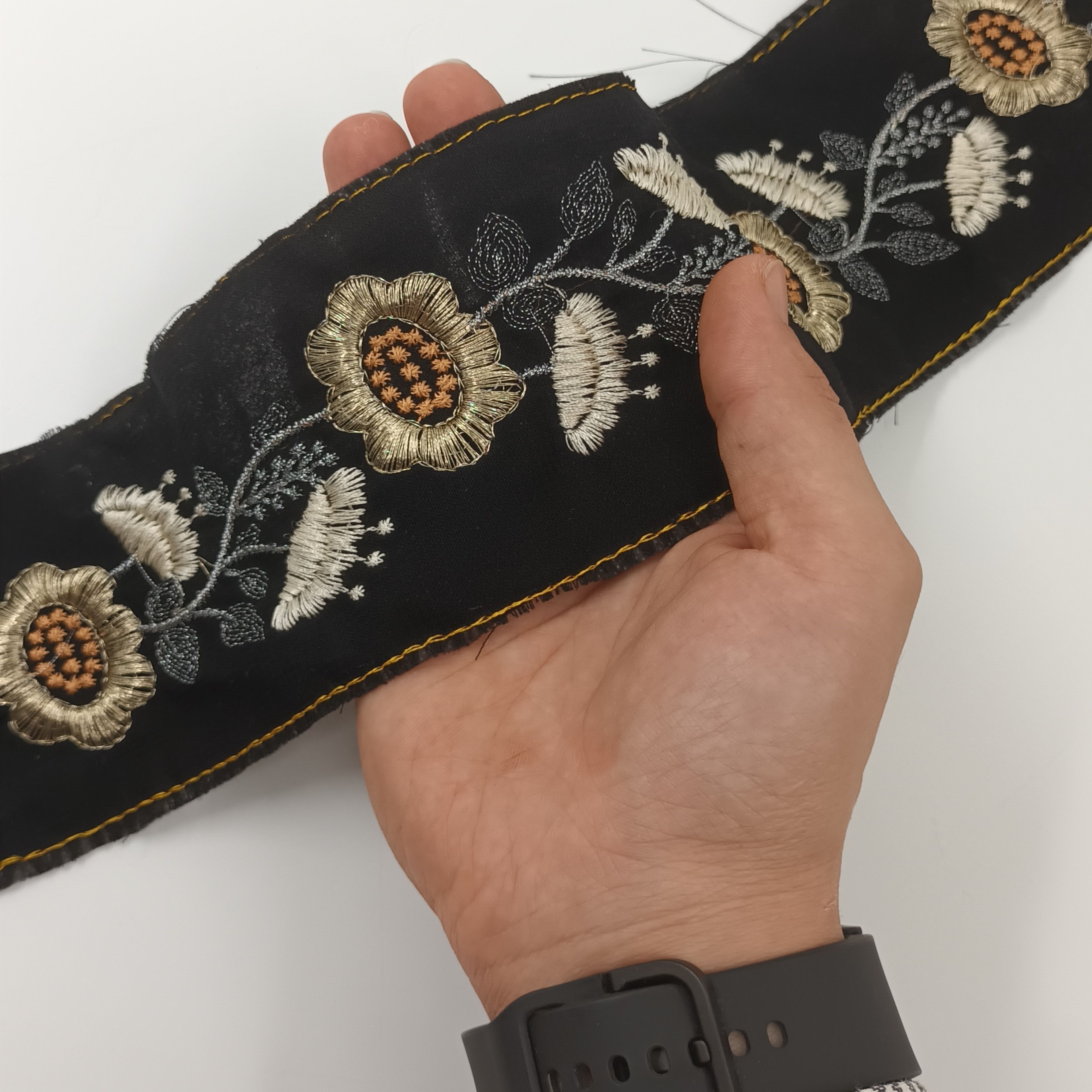 خرید اینترنتی نوار گل مشکی