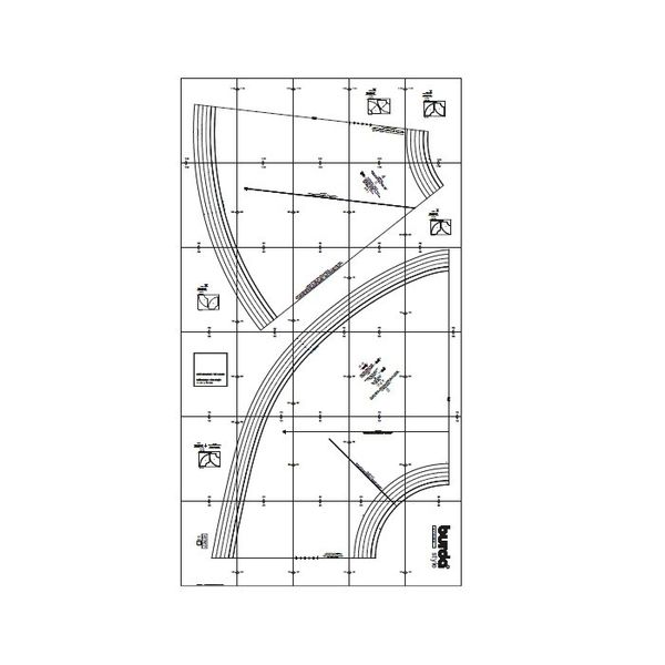 الگوی خیاطی دامن زنانه بوردا استایل کد 6767 سایز 36 تا 46 متد مولر
