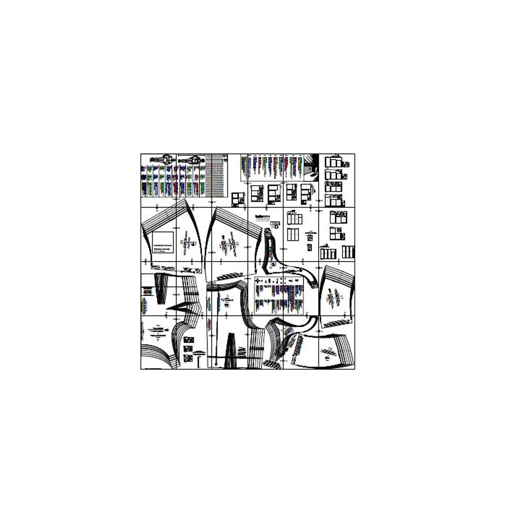 فروش اینترنتی الگو خیاطی تاپ و پیراهن مجلسی زنانه بوردا استایل کد 7054 سایز 34 تا 46 متد مولر