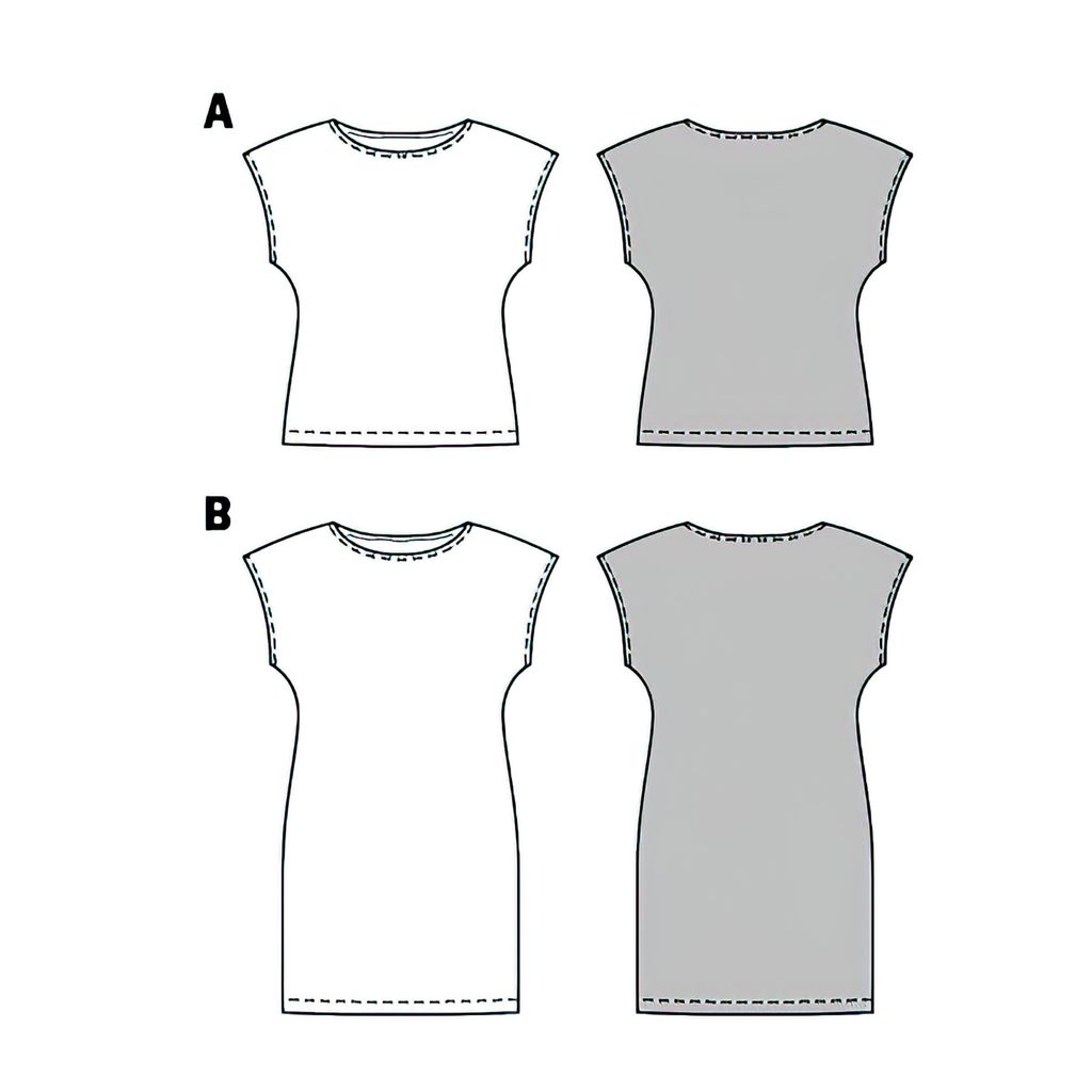 فروش اینترنتی الگو خیاطی بلوز و تونیک زنانه بوردا استایل کد 6540 سایز 32 تا 46 متد مولر