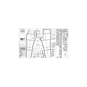 فروش اینترنتی الگو خیاطی تاپ دامن بلوز وشلوار زنانه الگوهای آسان خیاطی متد مولر کد 9018 چندسایزه