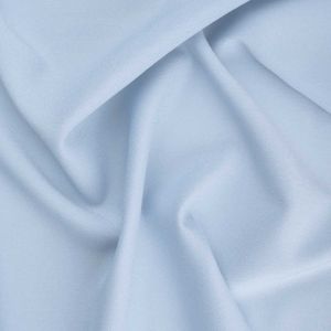 فروش اینترنتی پارچه کرپ حریر آبی روشن ساده 8
