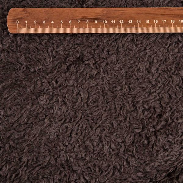 پارچه تدی قهوه ای مو کوتاه 21