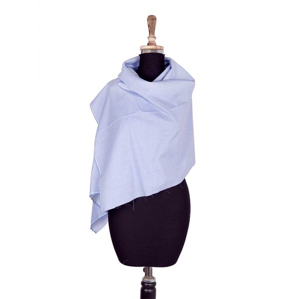 پارچه کتان 100٪ ‍‍‍‍‍‍پنبه +A یاسی روشن ساده 1