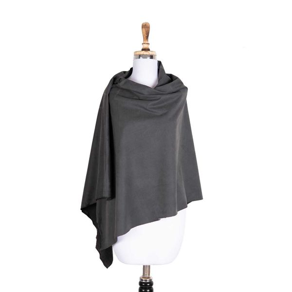 پارچه سوییت نازک طوسی ساده 2