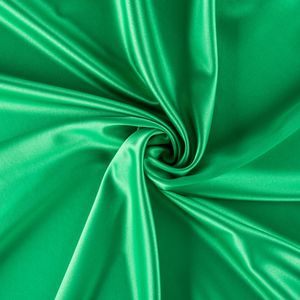 خرید اینترنتی پارچه سیلک سبز ساده 2