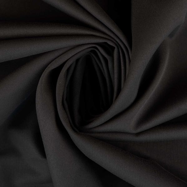 پارچه مانتویی مشکی ساده 1