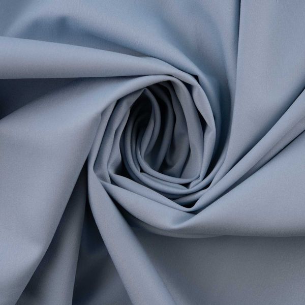 پارچه مانتویی آبی آسمانی ساده 3