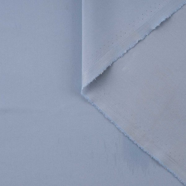 پارچه مانتویی آبی آسمانی ساده 3