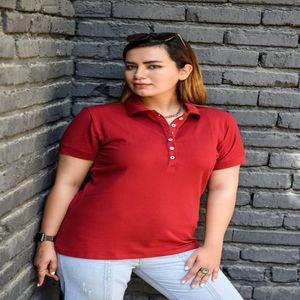 خرید آنلاین پولوشرت زنانه 6 دکمه