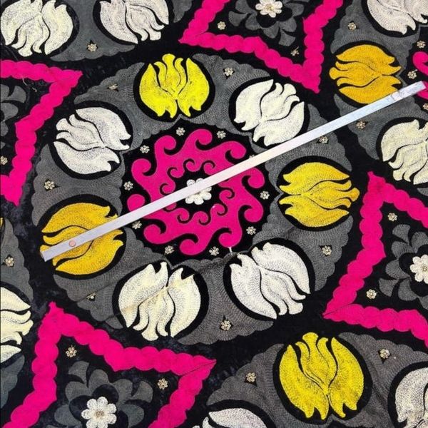 مخمل بخارا دوزی هندی