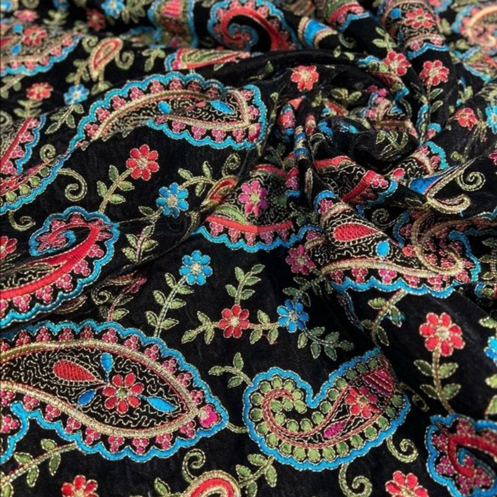 خرید آنلاین مخمل سوزندوزی هندی