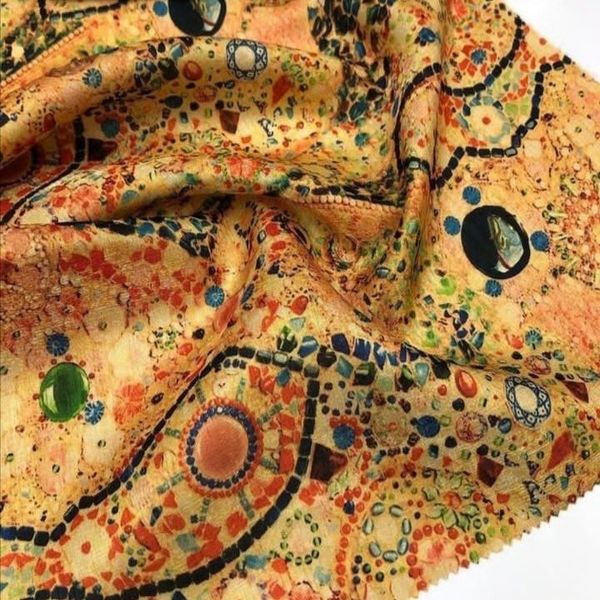 تافته کریستال چاپی هندی