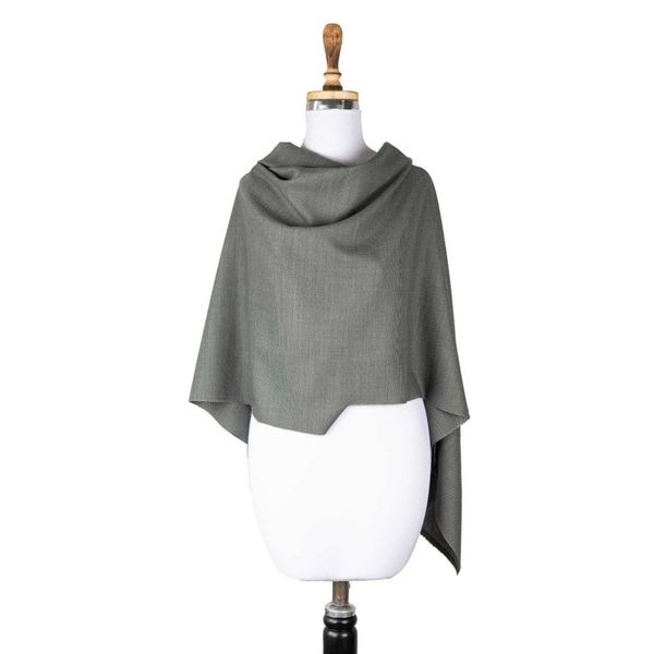 پارچه کتان سبز تیره ساده 1