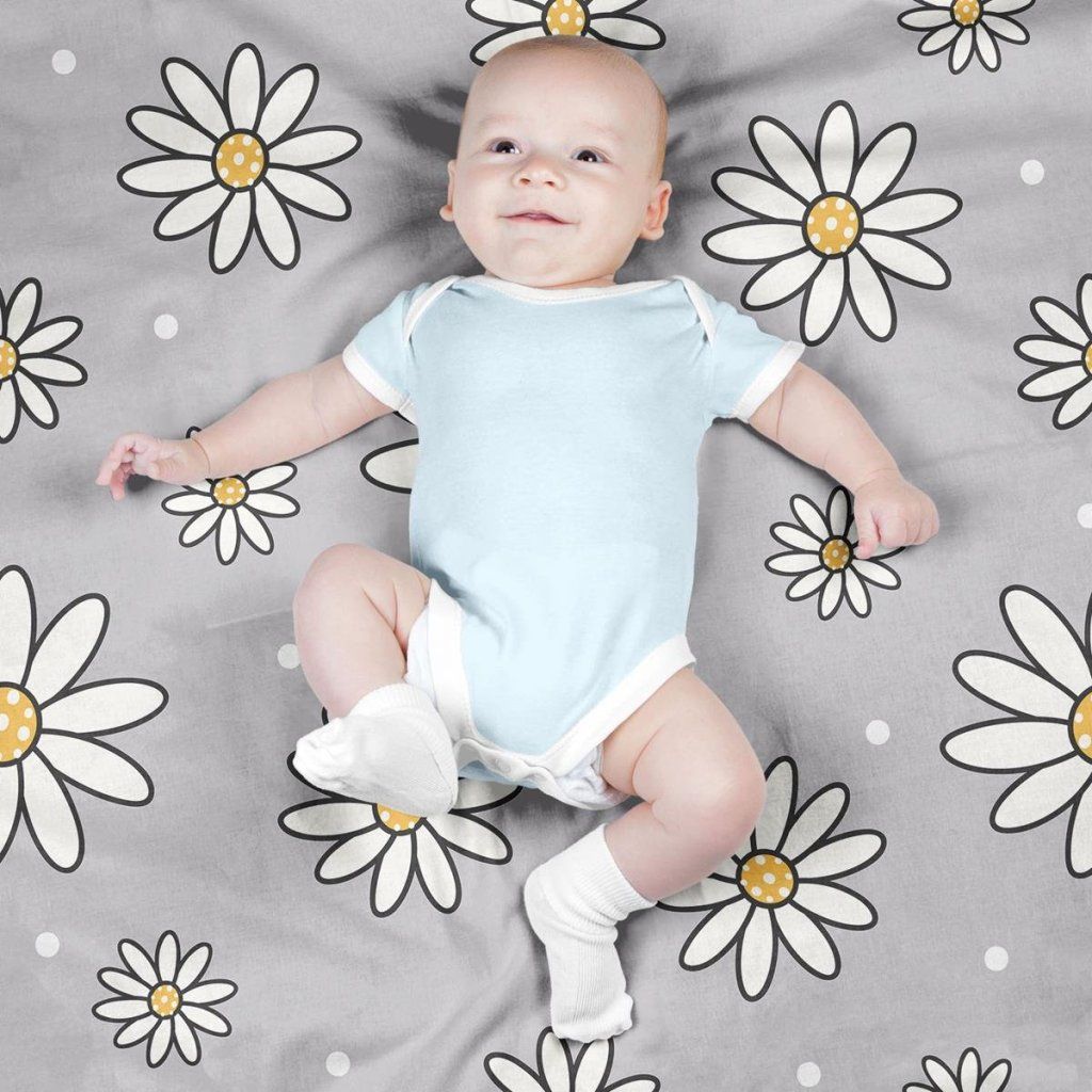 خرید اینترنتی پارچه ملحفه پارچه باما مدل گل  کد 5012019