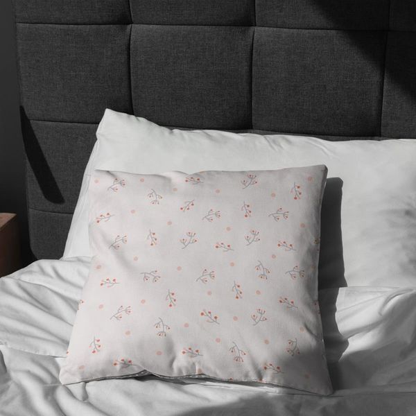    پارچه ملحفه مدل مخمل طرح شاخه ها  کد 5012020