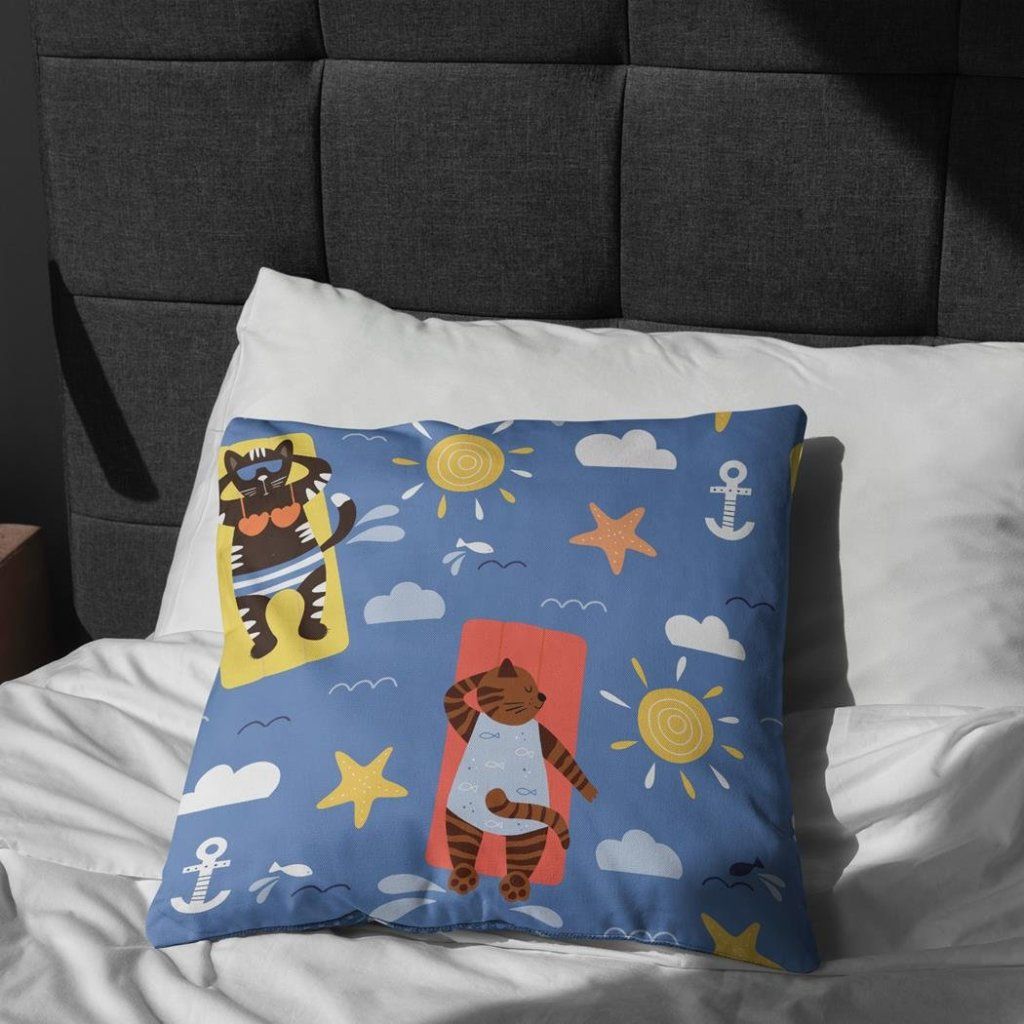 خرید آنلاین پارچه ملحفه پارچه باما مدل مخمل نوزادی  طرح  شهر حیوانات کد 5011733