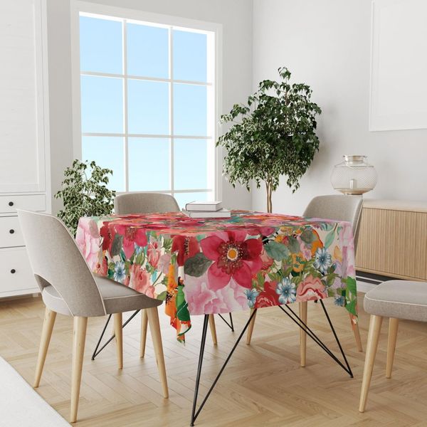 پارچه ملحفه مدل مخمل طرح گل کد 5011802