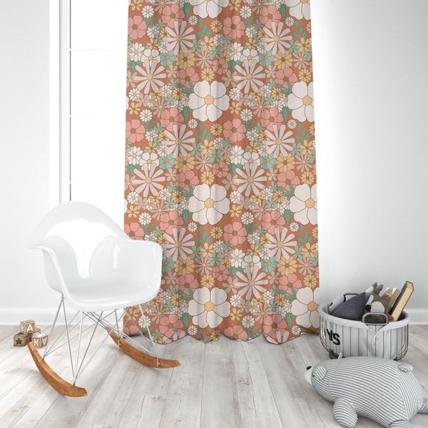 پارچه ملحفه مدل مخمل طرح گل کد 5011811