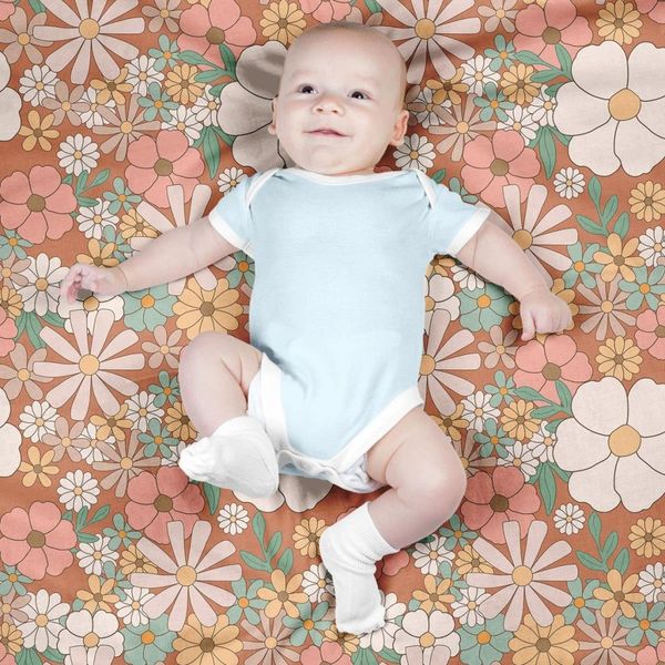 پارچه ملحفه مدل مخمل طرح گل کد 5011811