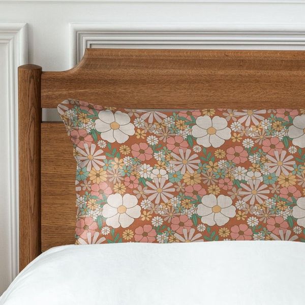 پارچه ملحفه مدل مخمل طرح گل کد 5011811