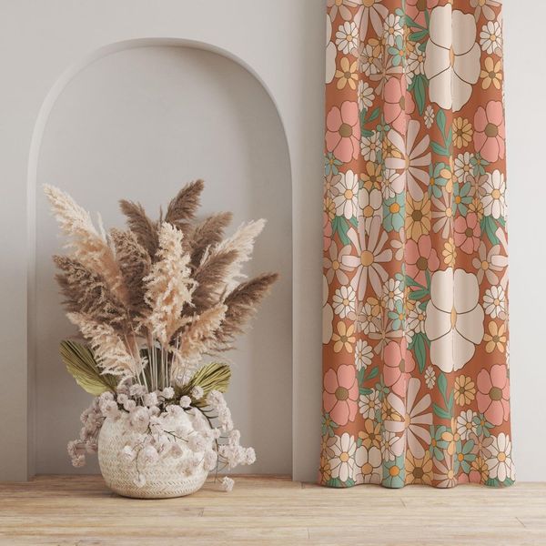 پارچه ملحفه مدل مخمل طرح گل کد 5011811