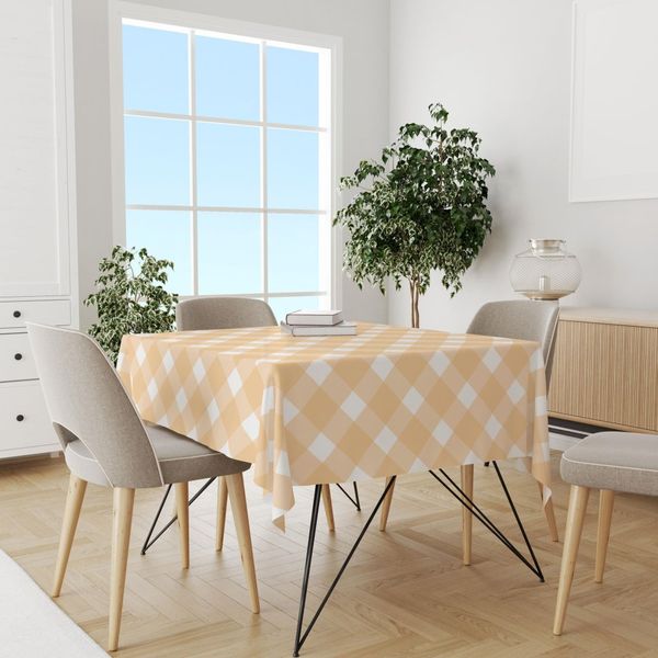   پارچه ملحفه مدل مخمل طرح چهارخانه کد 5011855