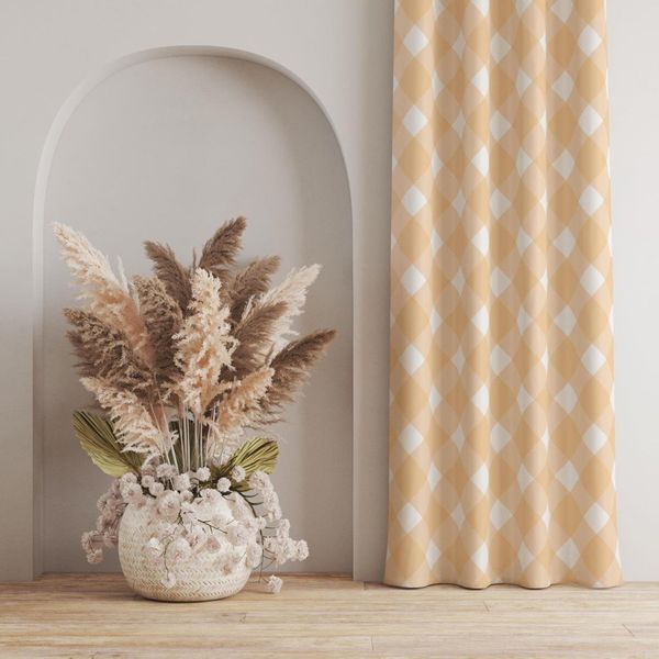   پارچه ملحفه مدل مخمل طرح چهارخانه کد 5011855