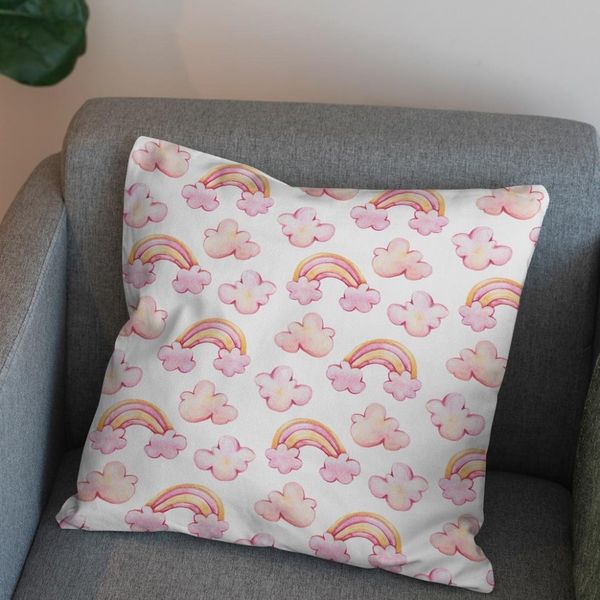 پارچه ملحفه مدل مخمل نوزادی طرح ابری کد 5011372