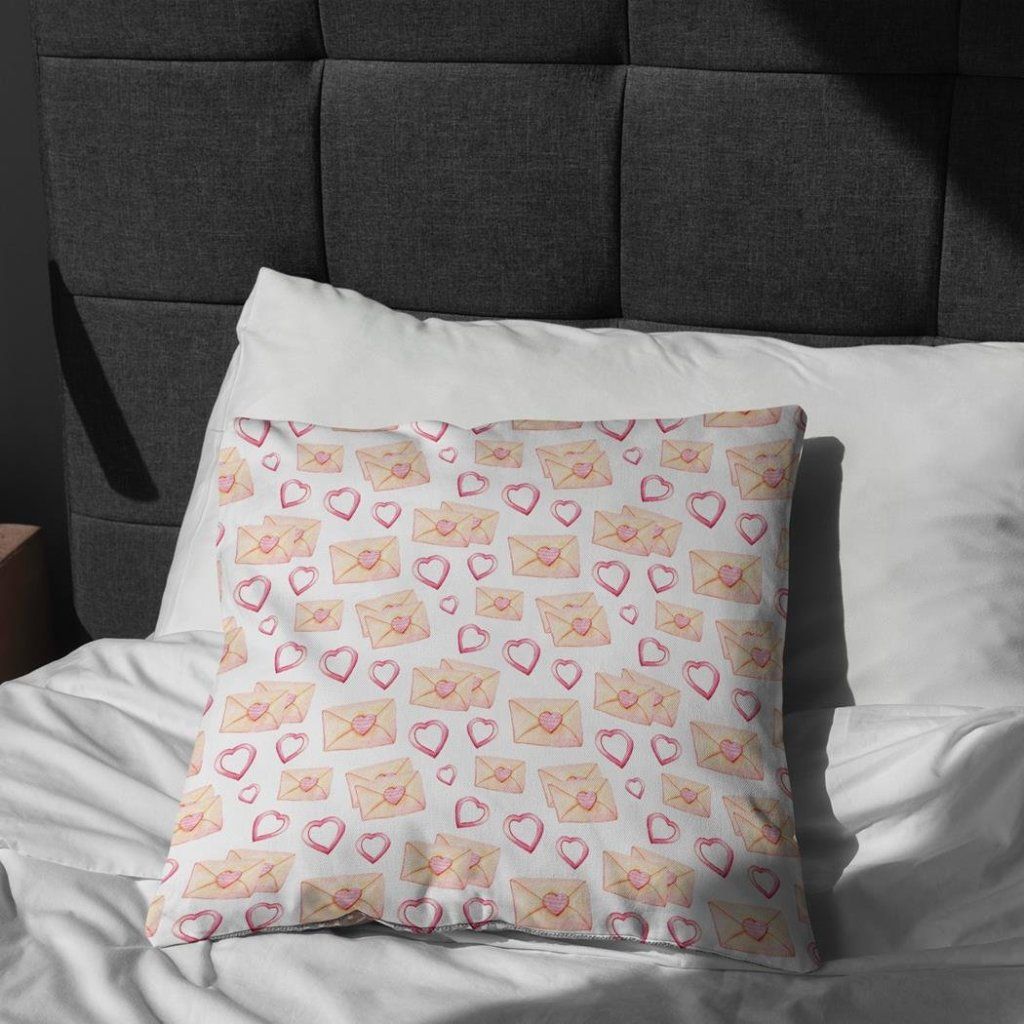 فروش اینترنتی پارچه ملحفه پارچه باما مدل مخمل طرح قلبی کد 5011380