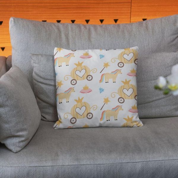 پارچه ملحفه مدل مخمل طرح  یونیکورن کد 5011386