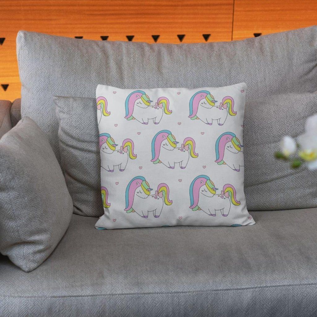 خرید آنلاین پارچه ملحفه پارچه باما مدل مخمل  طرح یونیکورن کد 5011397