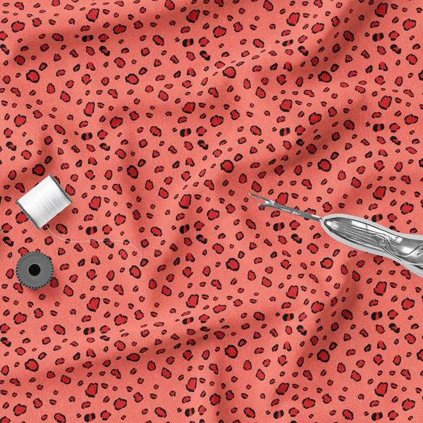   پارچه ملحفه مدل مخمل طرح پوست گاوی  کد 5011331