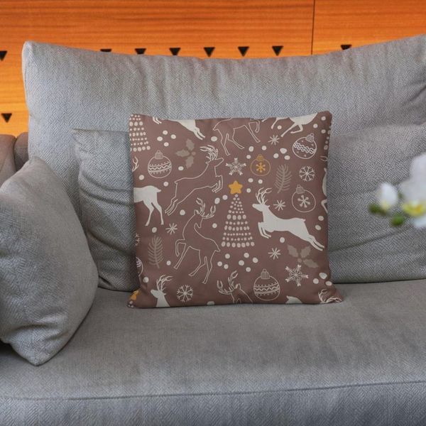    پارچه ملحفه مدل مخمل طرح  گوزن کوهستان 5011527