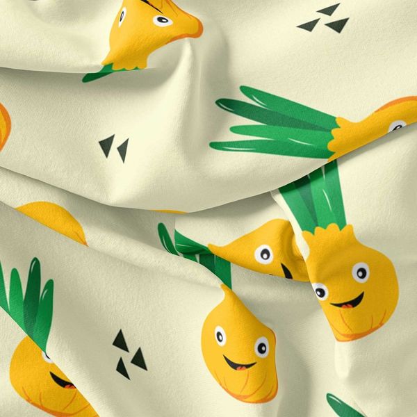  پارچه ملحفه مدل مخمل طرح میوه ها کد 5011425