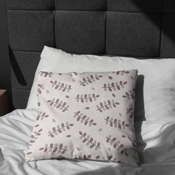   پارچه ملحفه مدل مخمل طرح برگی کد 5011914