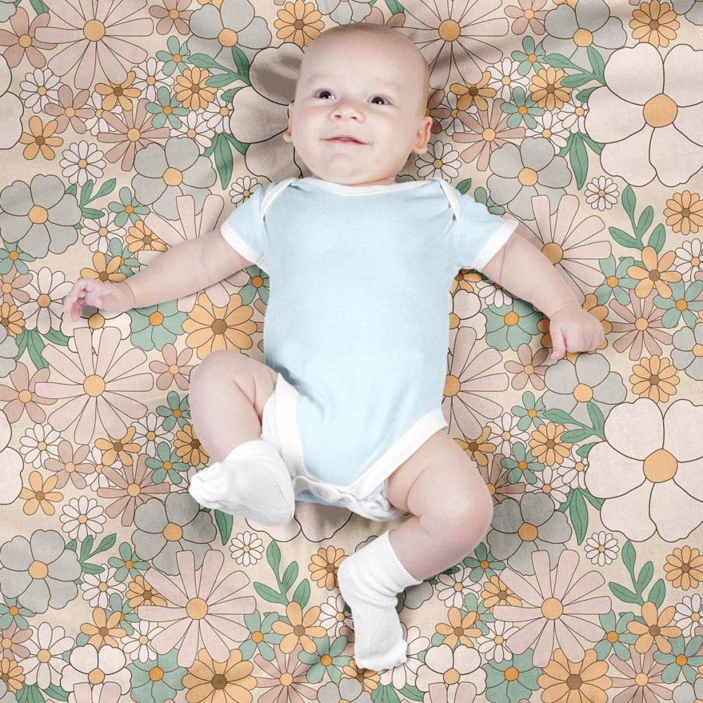 فروش اینترنتی  پارچه ملحفه پارچه باما مدل مخمل طرح گل کد 5011826