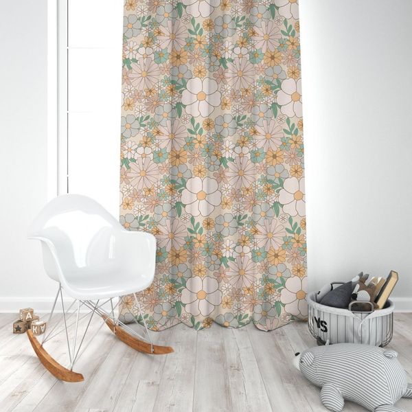  پارچه ملحفه مدل مخمل طرح گل کد 5011826