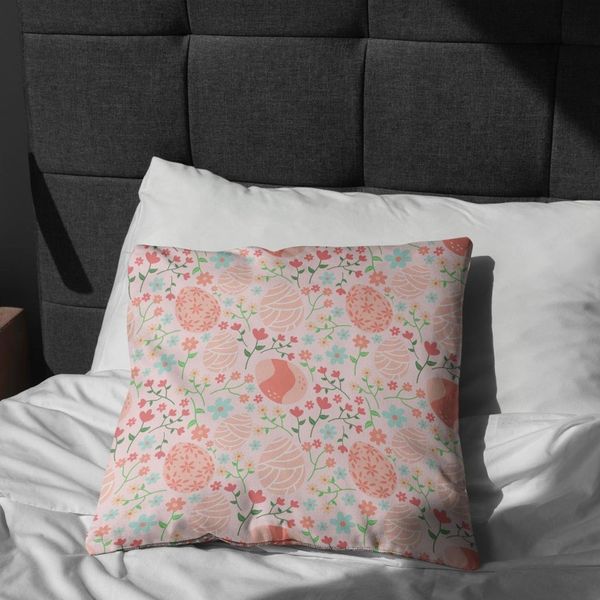  پارچه ملحفه مدل مخمل طرح تخم مرغ بهاری کد 5011828