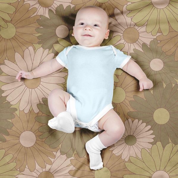 پارچه ملحفه مدل مخمل طرح گل فانتزی کد 5011799