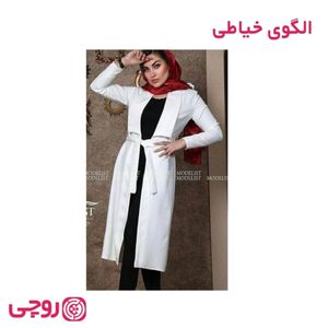 الگوی خیاطی مانتو زنانه کد MA3