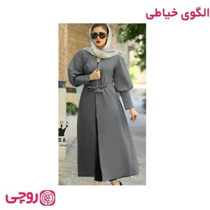 الگوی خیاطی مانتوی زنانه کد MA18