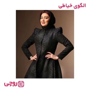 الگوی خیاطی مانتو زنانه کد MA34