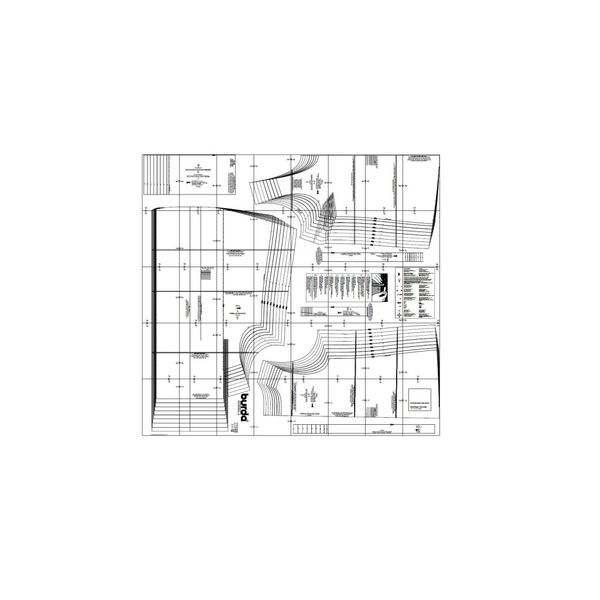 الگو خیاطی تاپ و تونیک زنانه بوردا استایل کد 7098 سایز 44 تا 60 متد مولر