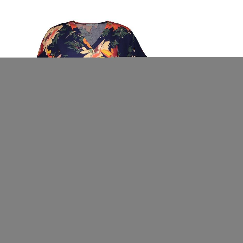 فروش اینترنتی ست تی شرت و شلوارک زنانه افراتین مدل گلسا کد 6576 رنگ سرمه ای